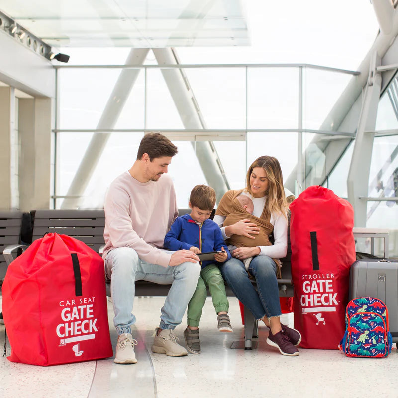 J.L CHILDRESS - GATE CHECK TRAVEL BAG FOR CAR SEATS - RED