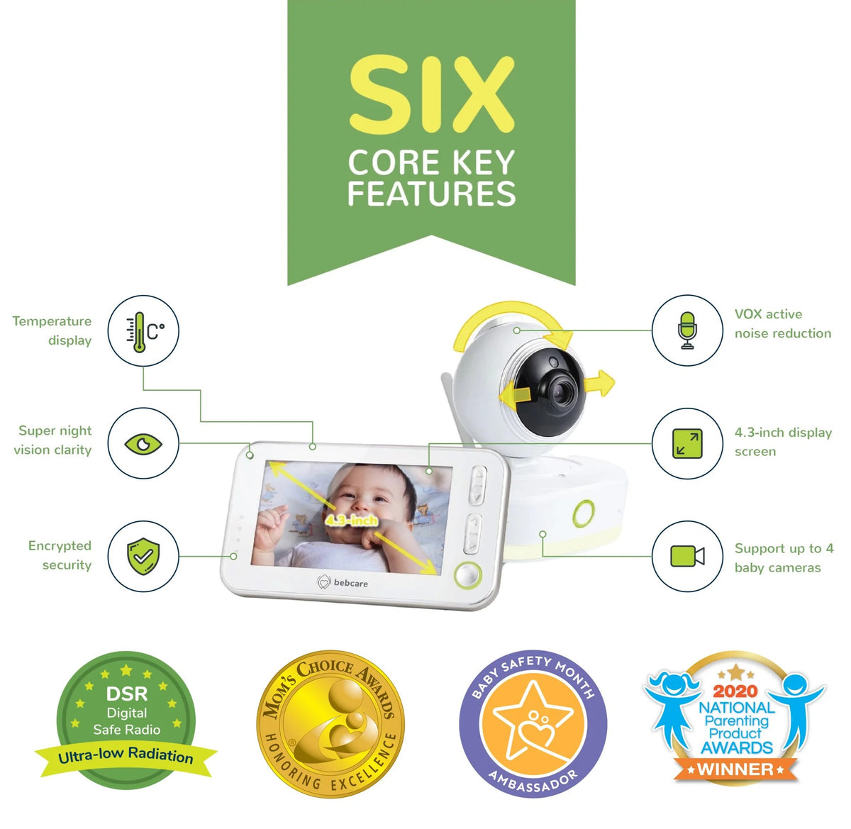BEBCARE MOTION - SMART VIDEO BABY MONITOR（JP）