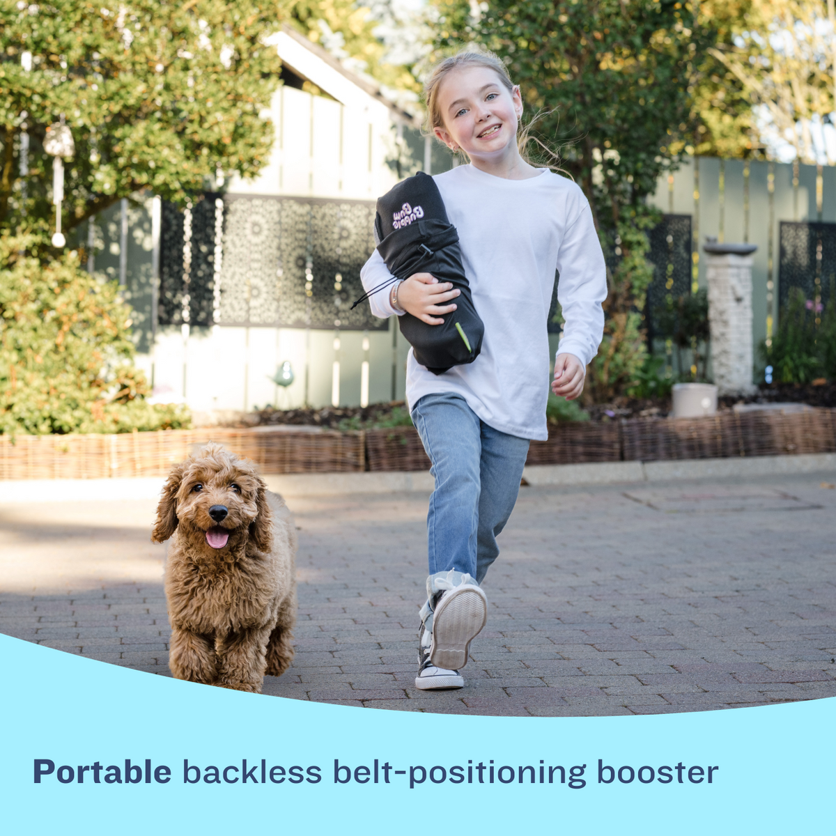 BUBBLEBUM INFLATABLE CAR BOOSTER SEAT - TRAVEL BOOSTER SEAT（JP）